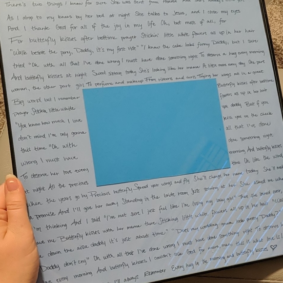 CUSTOM Song lyrics photo - Picture 2 of 3